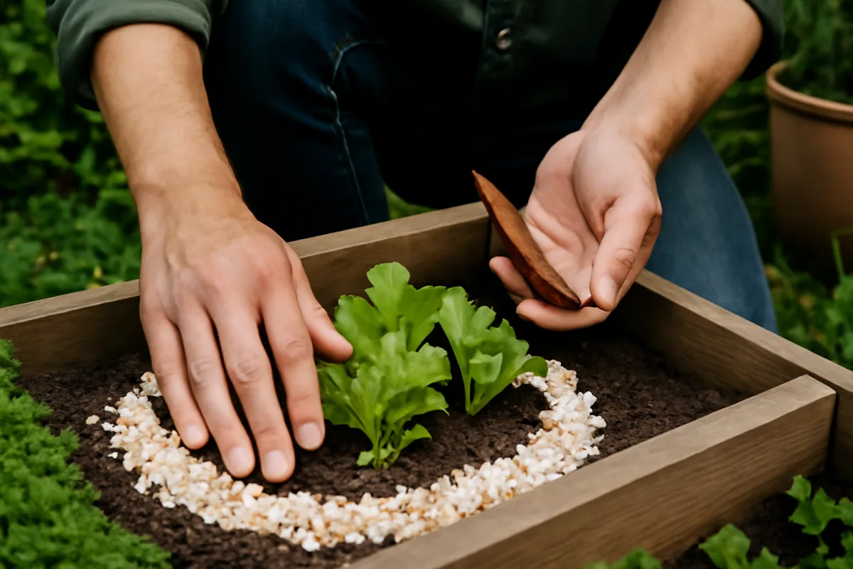 Realizzare bordure anti-lumaca naturali: il principio che funziona anche in piccoli spazi