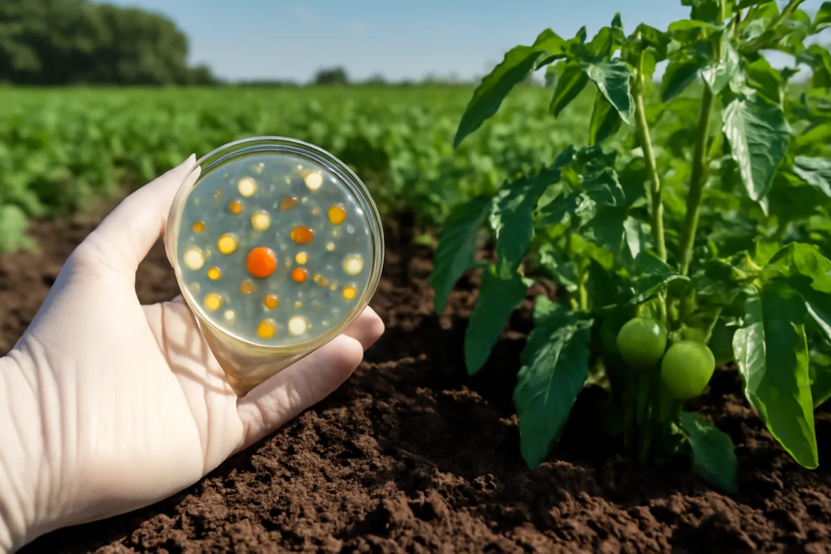 La biodiversità microbica nel suolo: ruolo chiave nelle colture sostenibili