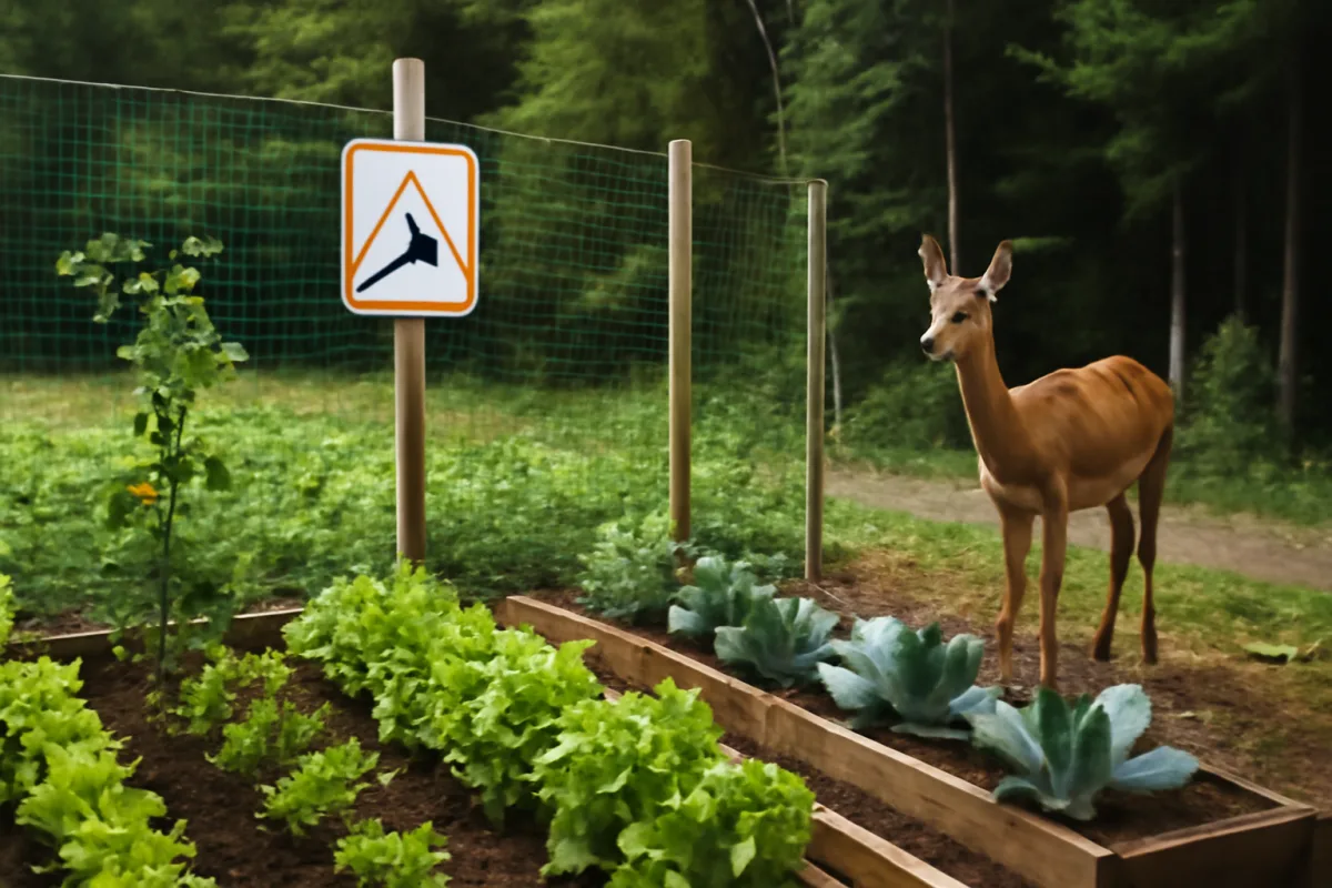 Orto sostenibile vicino a zone boschive: gestione della fauna selvatica a favore delle colture