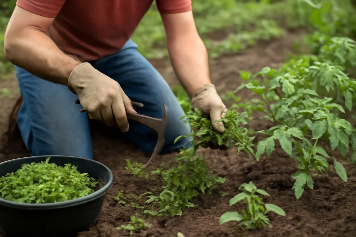Gestire le erbacce senza veleni nell’orto domestico: tecniche manuali efficaci